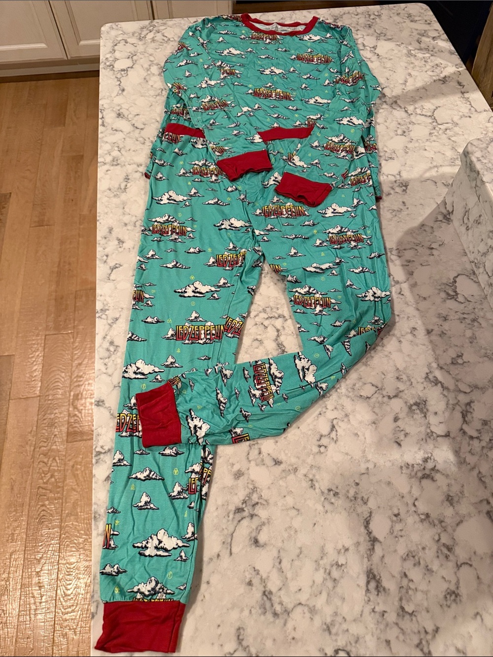 Rowdy Sprout Led Zeppelin Pajama Set